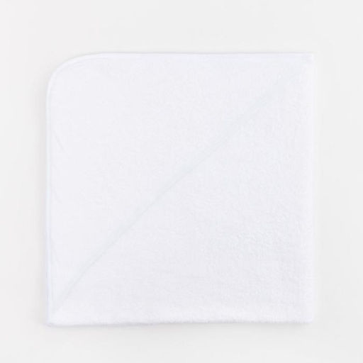 Полотенце-уголок махровый Крошка Я 85х85 см, цвет молочный, 340 г/м, 100% хлопок  фото 7