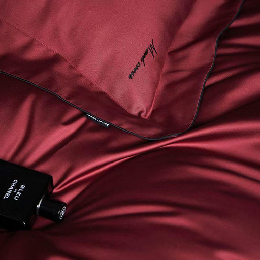 КПБ Mency Winni Mark Cross Бархатный сатин MENWMC009 2 спальный