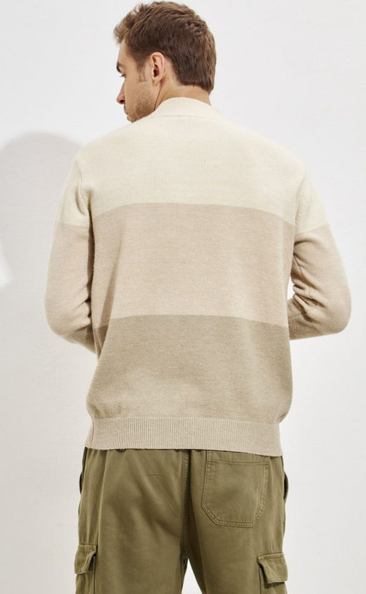 Джемпер F321-15302 beige - Fine joyce фото 7