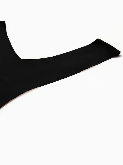 Трусы бесшовные бразильяно KAFTAN, чёрные, размер 44-46