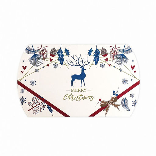Цена за 10 шт. Коробка складная Merry christmas 15 х 11 х 3 см - UPAK LAND фото 3
