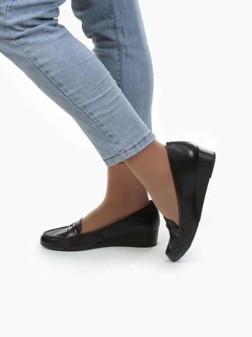 06-4773-1G34F BLACK Туфли женские (натуральная кожа) - Фабричный китай фото 4