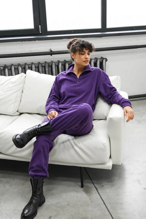 Анорак MINI ДЖ 364о-2 Фиолетовый - T.C.T фото 8