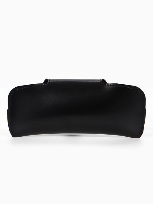 Футляр для очков , 16*3*6,3 см, кнопка, черный