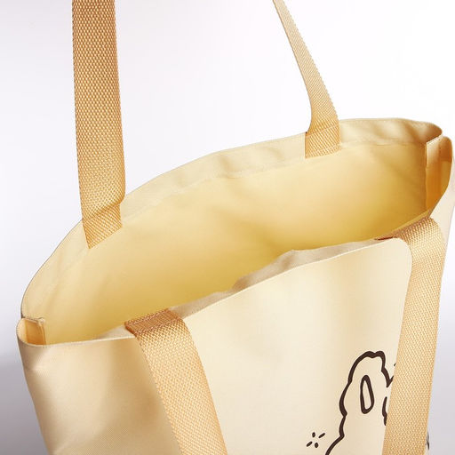 Сумка шопер Зайка, 40х12х38, цвет бежевый - Nazamok фото 5