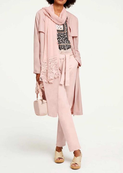 Плащ, пудра - Linea tesini фото 3