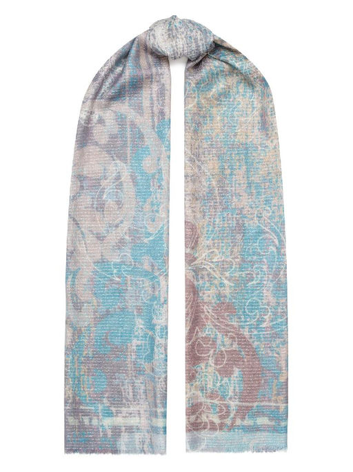 Палантин жен. шерсть+шелк+люр 70х180 S55-8259-26 - Eleganzza фото 3