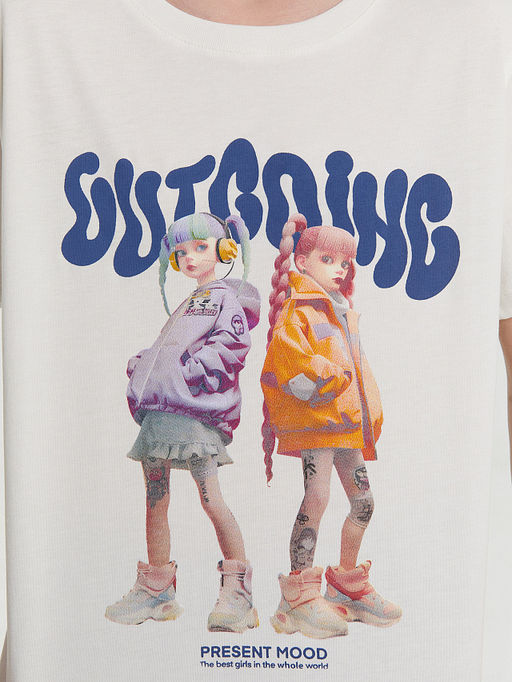 Футболка для девочек в наборе, 2 шт - Mark formelle фото 5