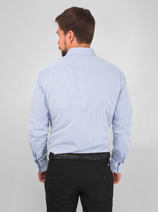 Сорочка мужская длинный рукав GREG 221/191/8182/Z/1p  фото 6