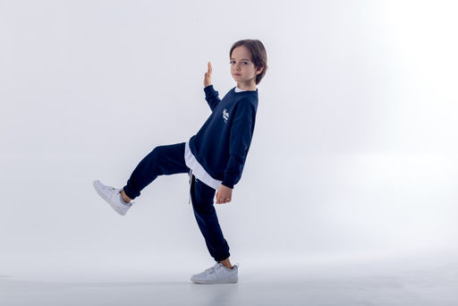 072 Детский костюм, темно-синий (3хнитка петля)