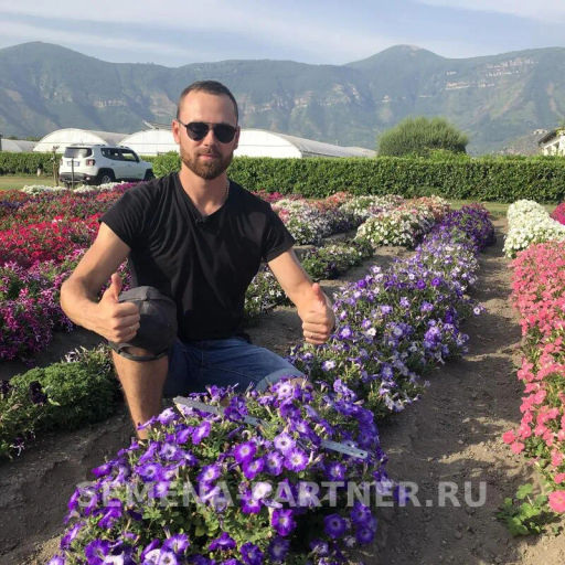 Петуния Итальянка Коломбина каскадная голубая - Партнер фото 4