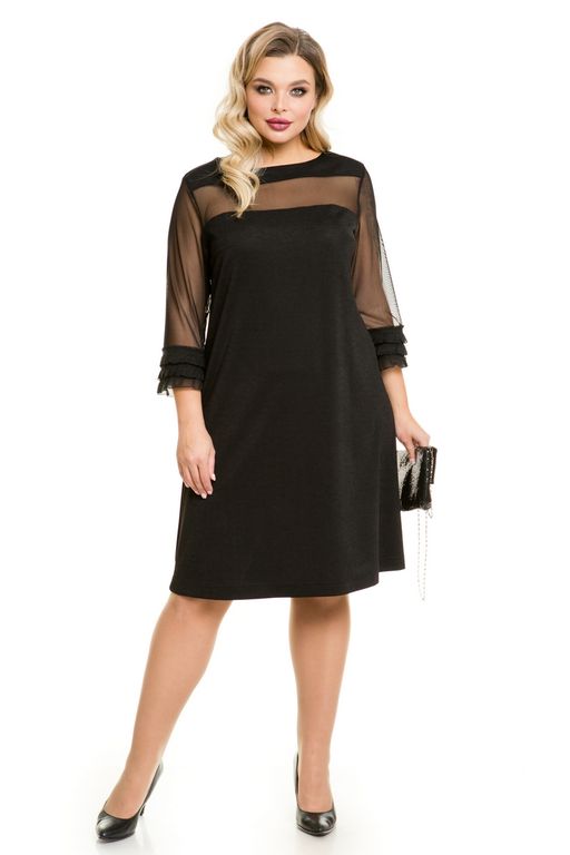 Платье 1093 черный - Novita фото 2