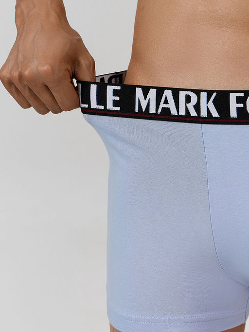 Трусы мужские Mark Formelle хлопок с эластаном голубой  фото 5