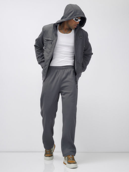 зимний с начесом !Спортивный костюм серого цвета - Mtforce фото 17