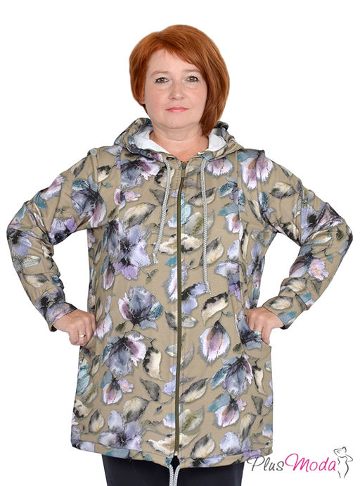 Толстовка Модель №993 размеры 44-84 - Plusmoda фото 3