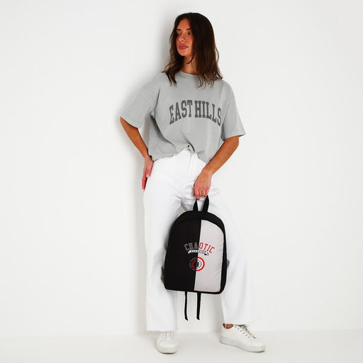 Рюкзак текстильный Chaotic, 38х14х27 см, цвет чёрный, серый - Nazamok фото 12