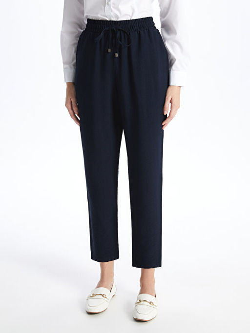 Beli Lastikli Havu? Kesim Kad?n Pantolon - Waikiki фото 3