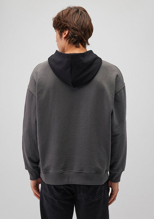 1991 Bask?l? Gri Sweatshirt - Mavi фото 4