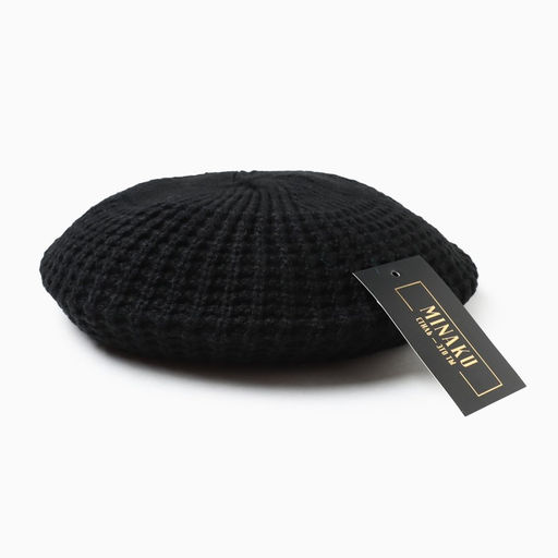 Берет для девочки MINAKU, чёрный, размер 48-50 (1-3 года)