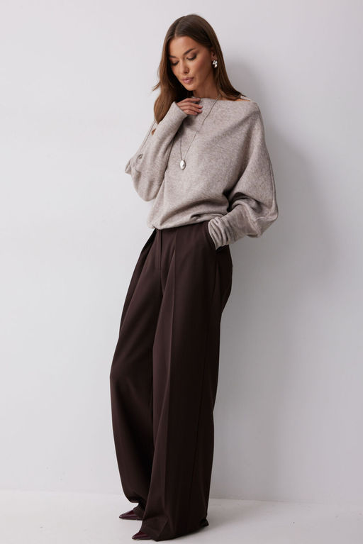 Джемпер LYUSHe 4209 кофе  фото 5