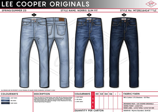 Брюки джинсовые Norris / Lee Cooper  фото 2