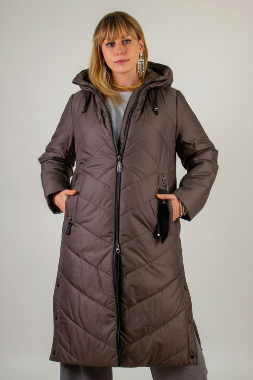 Куртка верблюжья шерсть арт.2285, Евро-зима