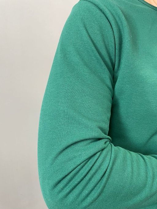 100% ХЛОПОК ПИКЕ Лонгслив мужской - Knitka wear фото 12