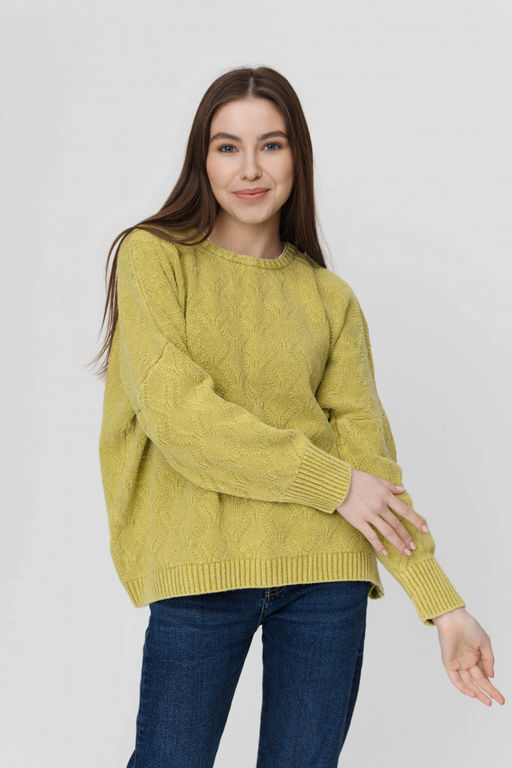 Джемпер 100% хлопок - Синий лен фото 8