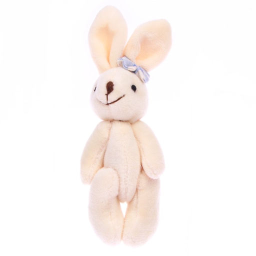 Мягкая игрушка «Кролик с бантом», на подвеске, виды МИКС