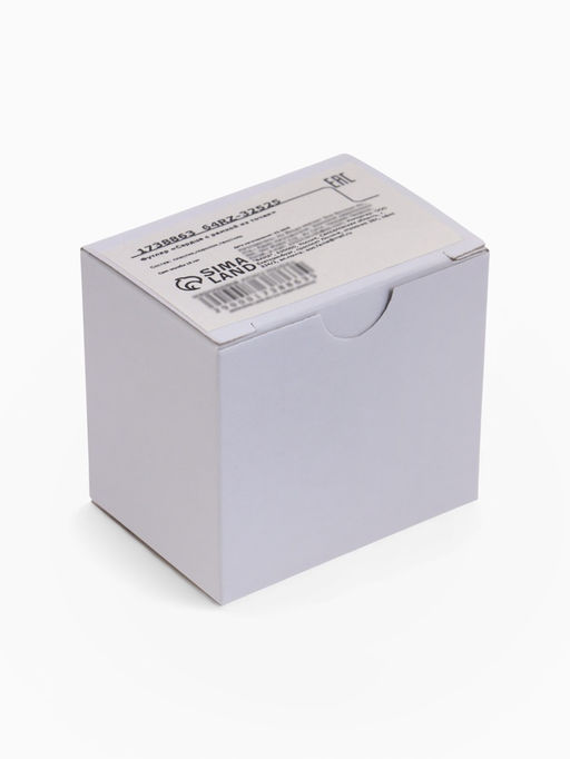 Футляр под кольцо, серьги Сердце с рамкой из точек, бархатный, 5?5 см (0.5 см ), красный