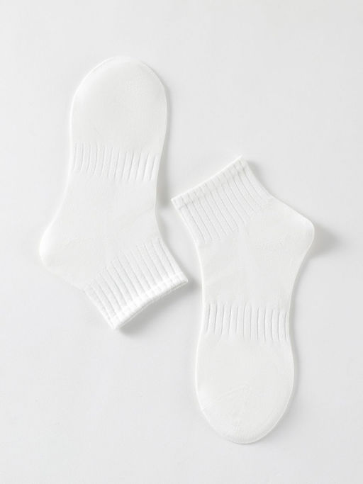 Носки LUCASHOCKN - короткие белые однотонные 10 шт в уп - Storyland фото 2