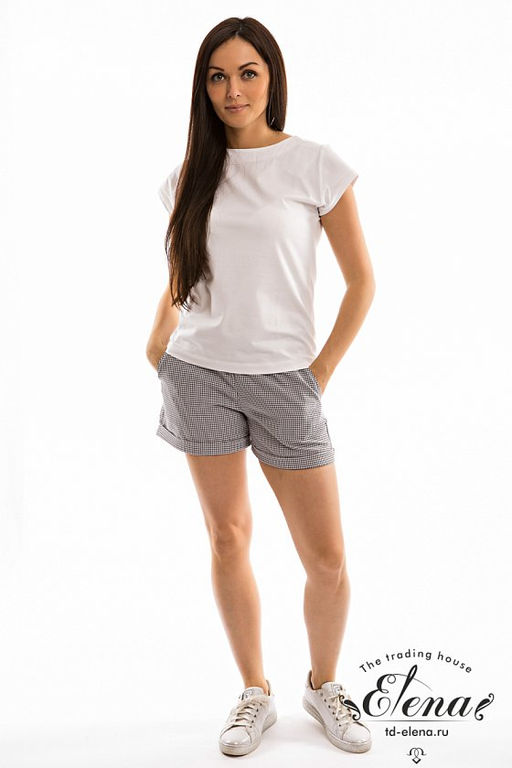 Шорты М322204в Клетка