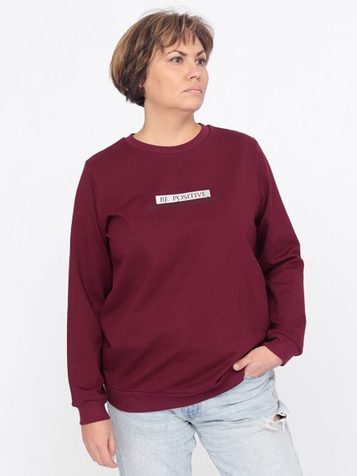 CRB wear/FWMW 60222-24 Джемпер женский,бордовый/Ex.Cherubino