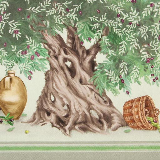 Набор салфеток Этель Olivia 40х40см - 4шт, 100% хлопок, саржа 190гр/м2  фото 7