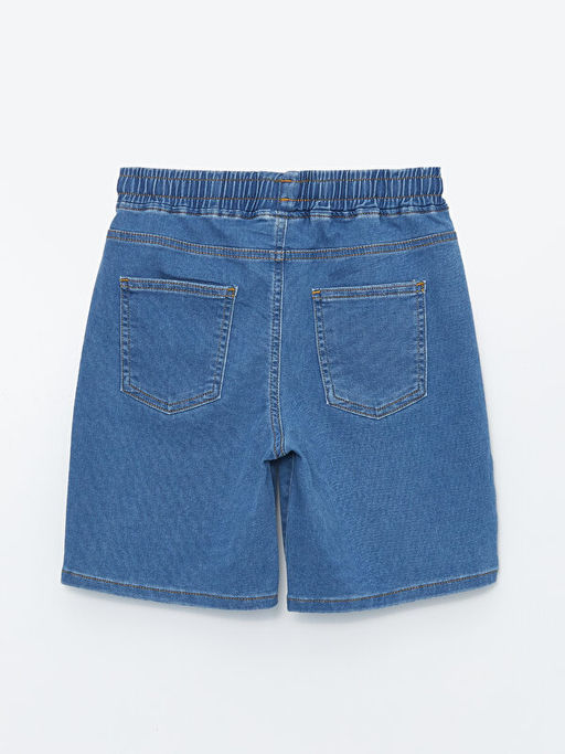 Beli Lastikli Erkek ?ocuk Jean ?ort - Waikiki фото 2
