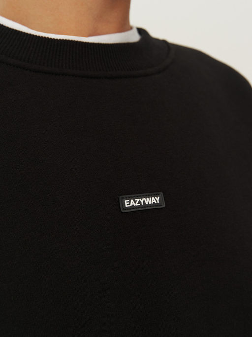 Утепленный свитшот ACTIVE CASUAL оверсайз силуэта - Eazyway фото 3