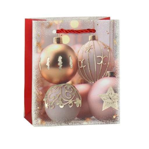 Пакет подарочный 12х14х6 Новый год / 421 /уп 12/1800/ микс - Галеонтрейд фото 2