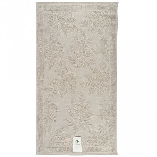 Полотенце махровое "Экзотика" 50х90см, хлопок 100%, бежевый (Китай)