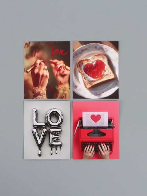 Открытки мини «Любовь», набор 35 шт., 8×9.5 см