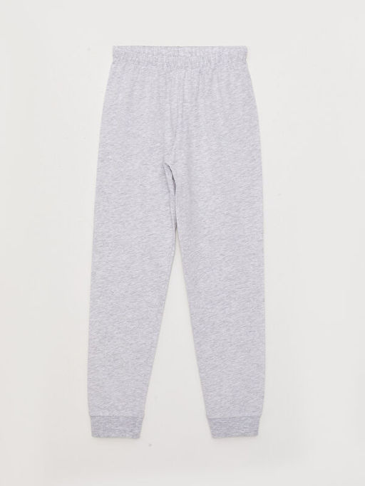 Bisiklet Yaka Bask?l? Uzun Kollu K?z ?ocuk Pijama Tak?m? - Waikiki фото 3