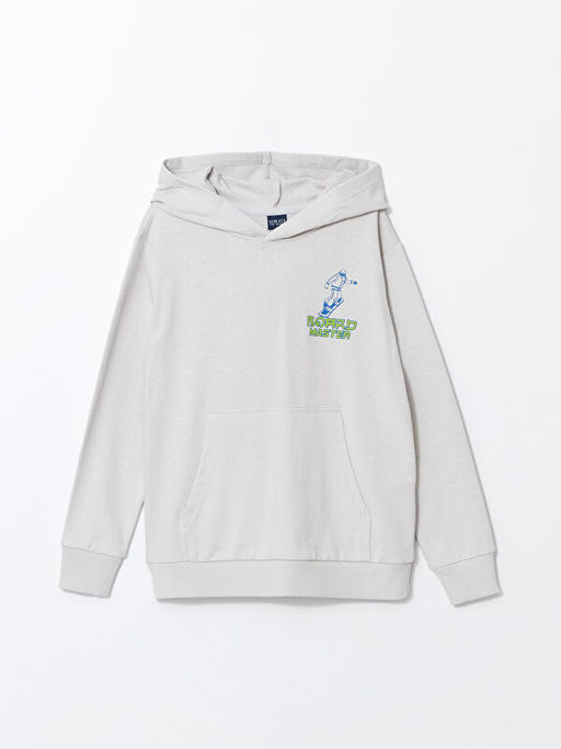 Kap??onlu Erkek ?ocuk Sweatshirt