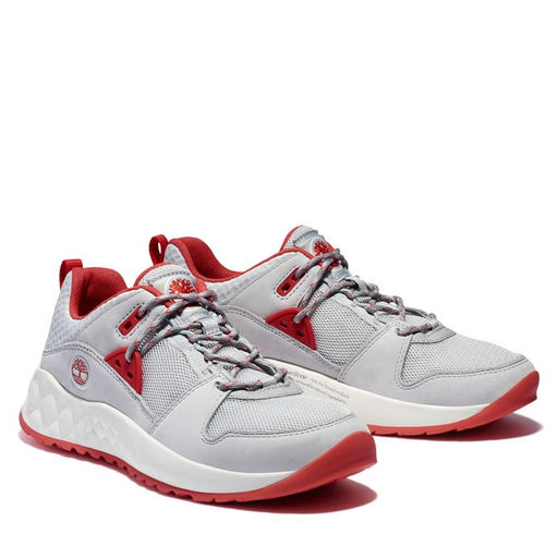 Кроссовки Timberland Solar Wave Low Fabric серые фото 2