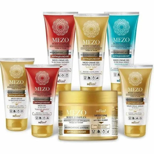 MEZOBodyComplex МезоГЕЛЬ очищающий пенящийся "Эффект микромассажа" для тела, 200 мл