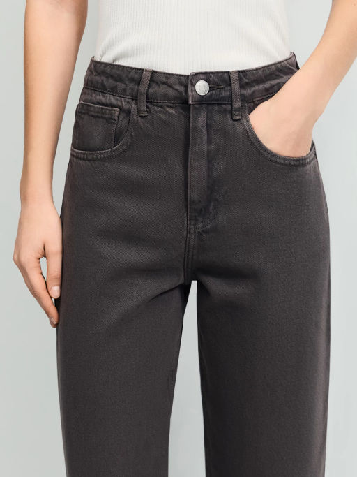 Джинсы barrel с высокой посадкой / Zarina  фото 6