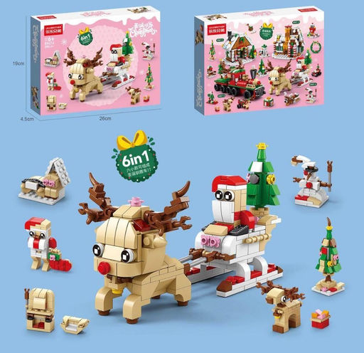 Конструктор 6в1 296pcs