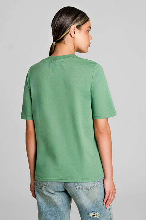 Арт. 31160 Футболка женская  44-52 (5 шт) Цвет:изумруд