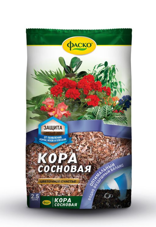 ФАСКО Цветочное счастье Кора сосновая 2,5 л