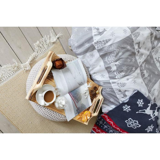 Постельное белье LoveLife 1,5сп New year forest 143*215см,150*225см,50*70см-2шт фото 12