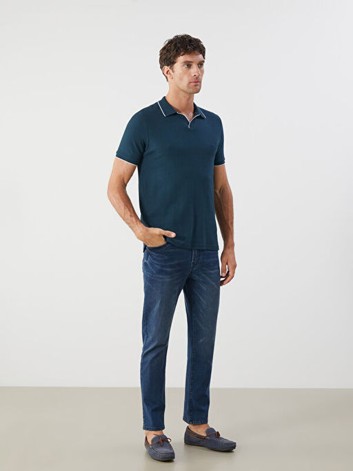 Polo Yaka K?sa Kollu Erkek Ti??rt