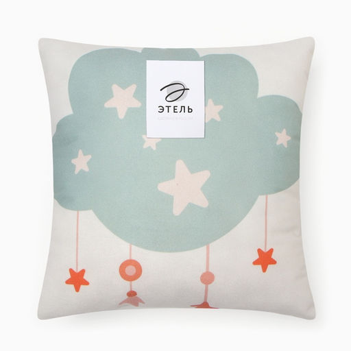 Подушка декоративная детская «Этель. Облачко», 30×30 см, велюр